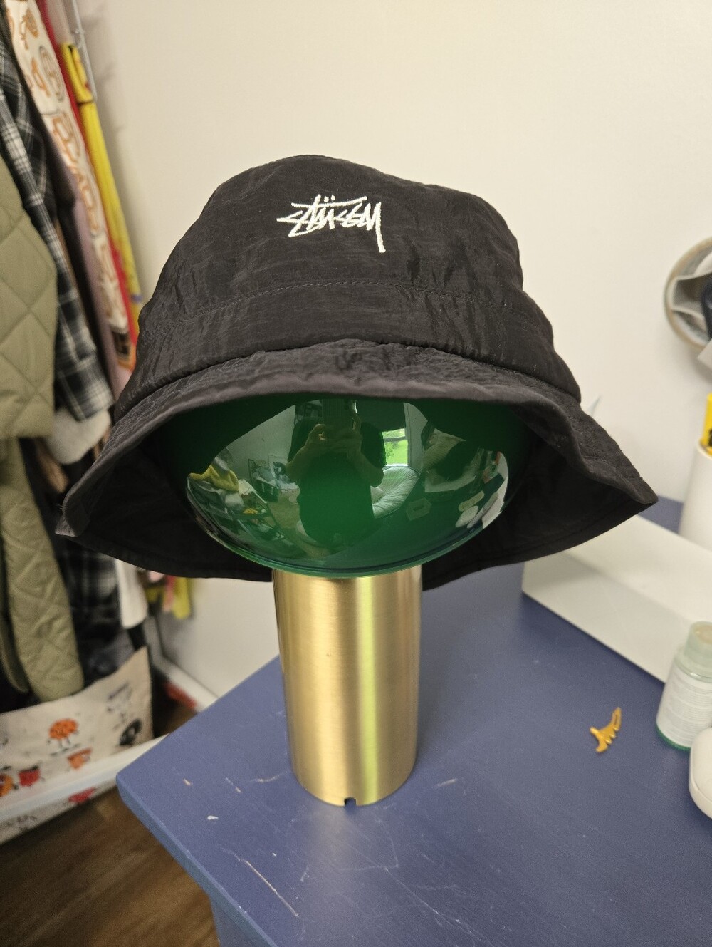 Stussy Black Bucket Hat S/M